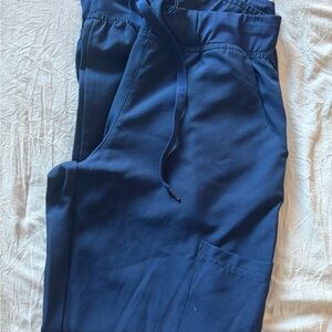 6-Pocket Jersey-knit Waistband Cargo Jogger Beyond Scrubs bottoms